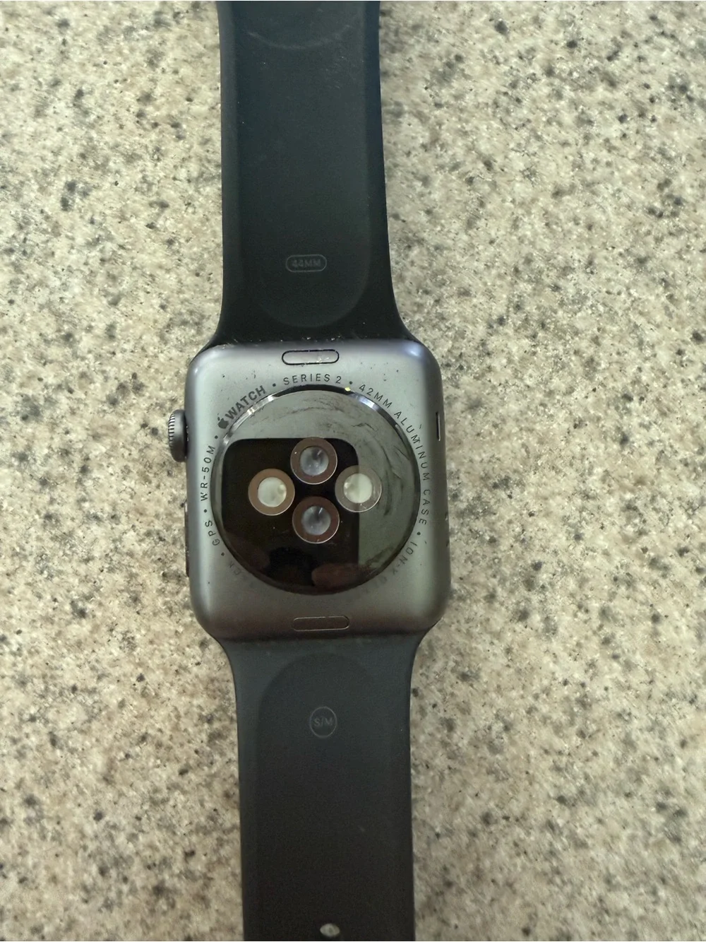 Apple Smart Watch - Black Sport Band